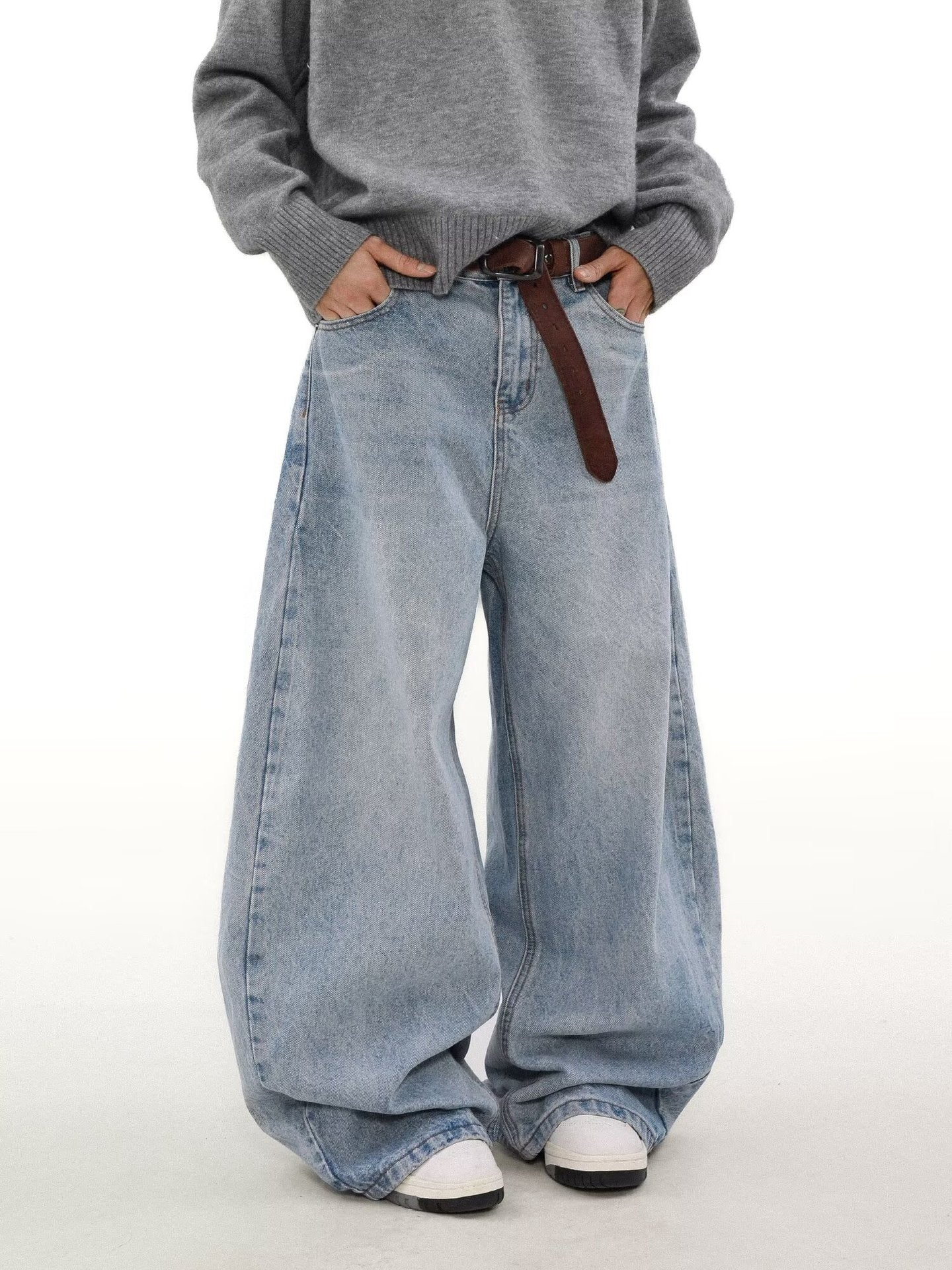 Men's Retro Straight Jeans