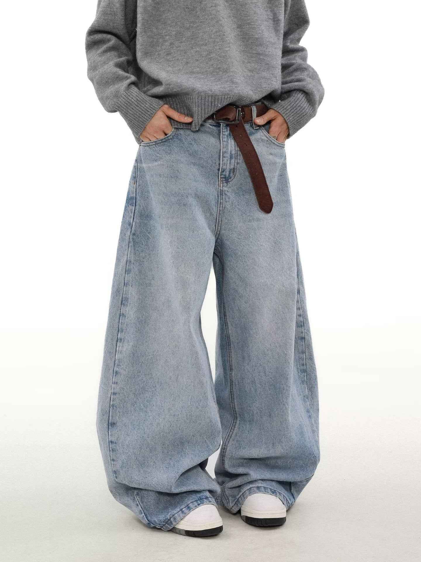 Men's Retro Straight Jeans