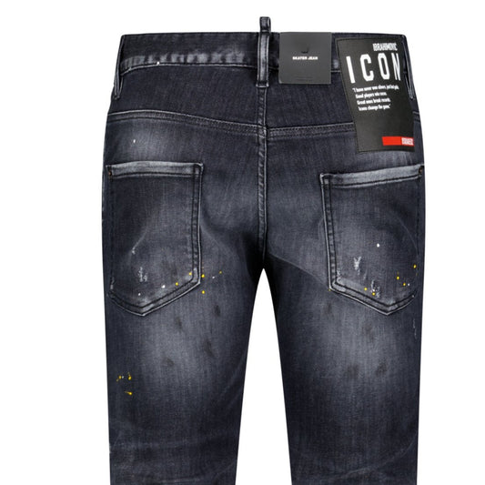 DSquared2 'Skater' Ibrahmovic Slim Fit Jeans Black