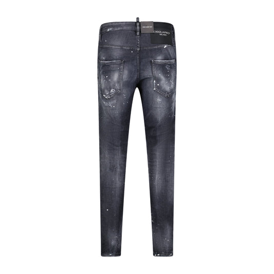 DSquared2 'Super Twinky' Milano Logo Jeans Black