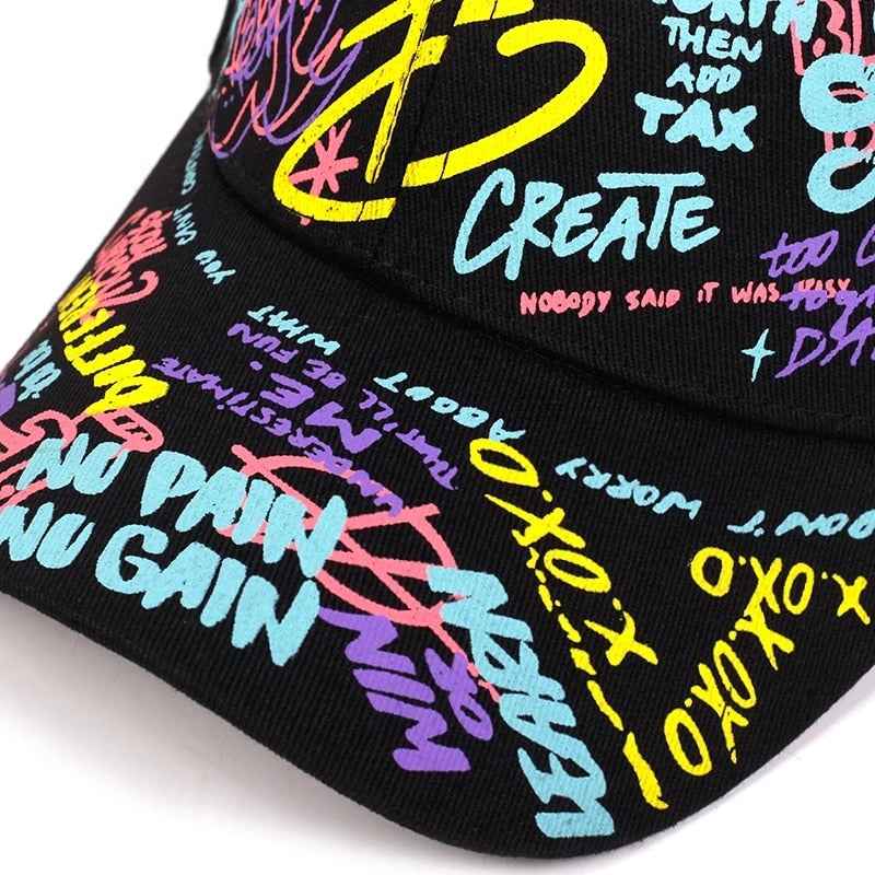 Baseball Cap Graffiti Sun Hip Hop