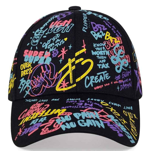 Baseball Cap Graffiti Sun Hip Hop