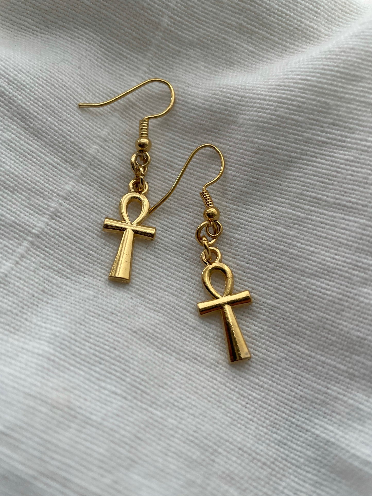 Ankh Earrings