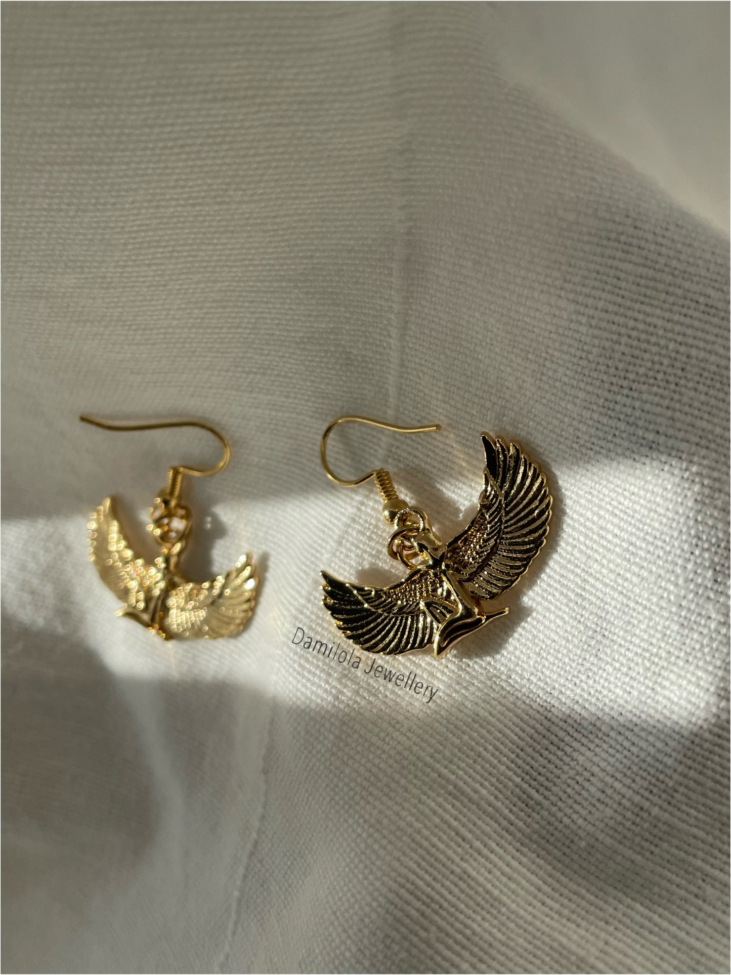 Goddess Isis Earrings - Gold/Silver