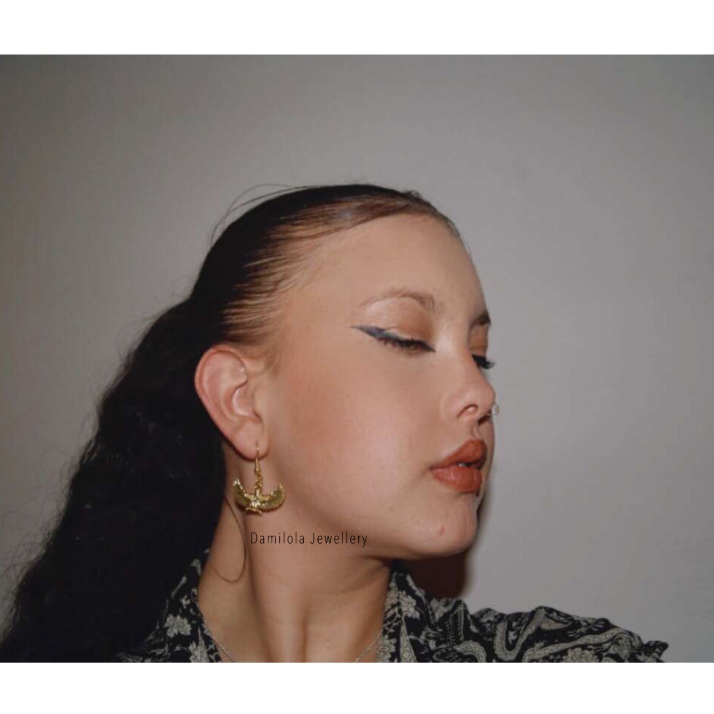 Goddess Isis Earrings - Gold/Silver