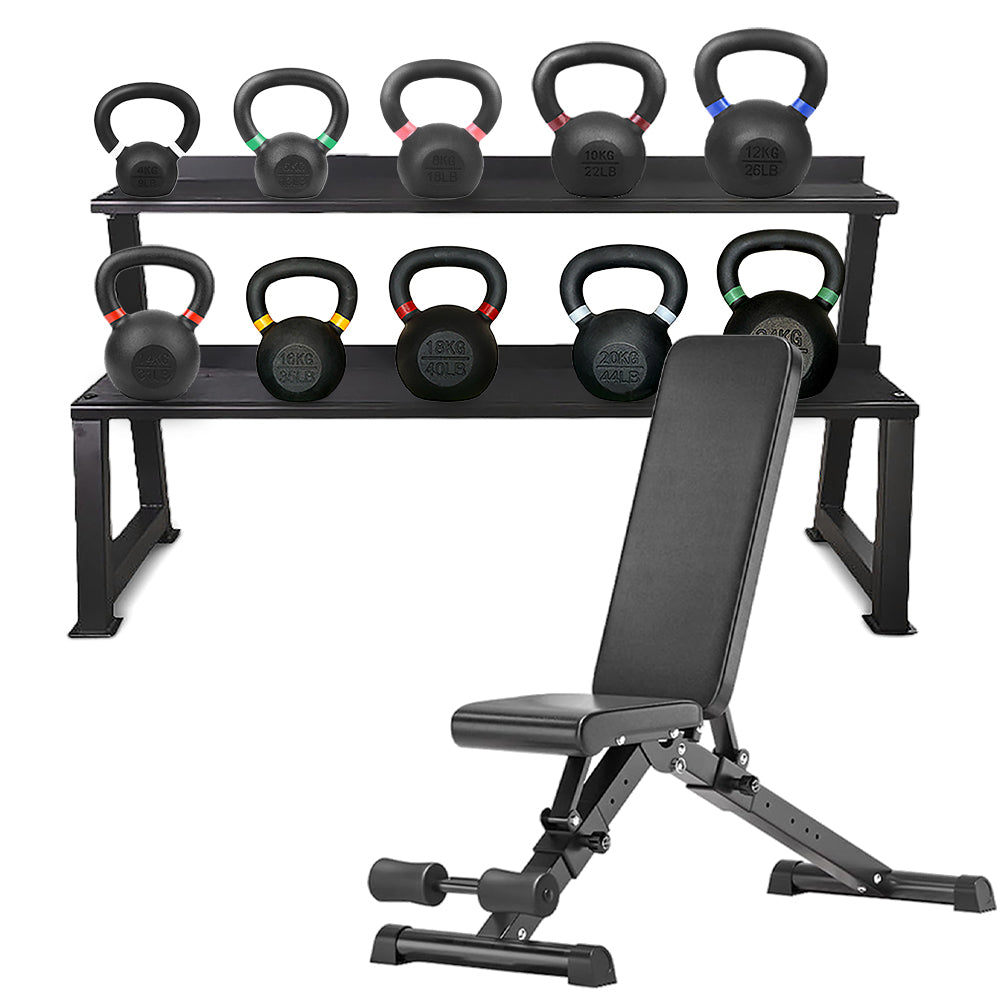 Sharkpower Commercial Kettlebell Rack