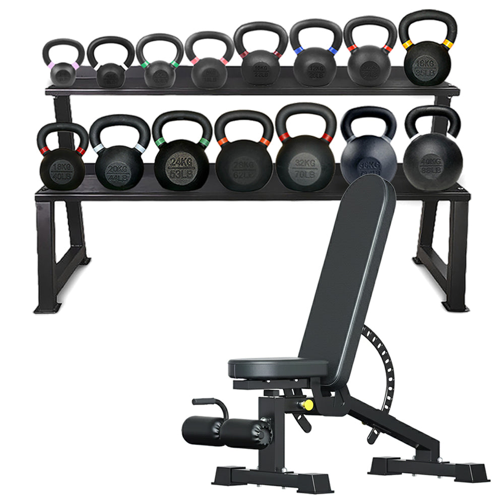 Sharkpower Commercial Kettlebell Rack