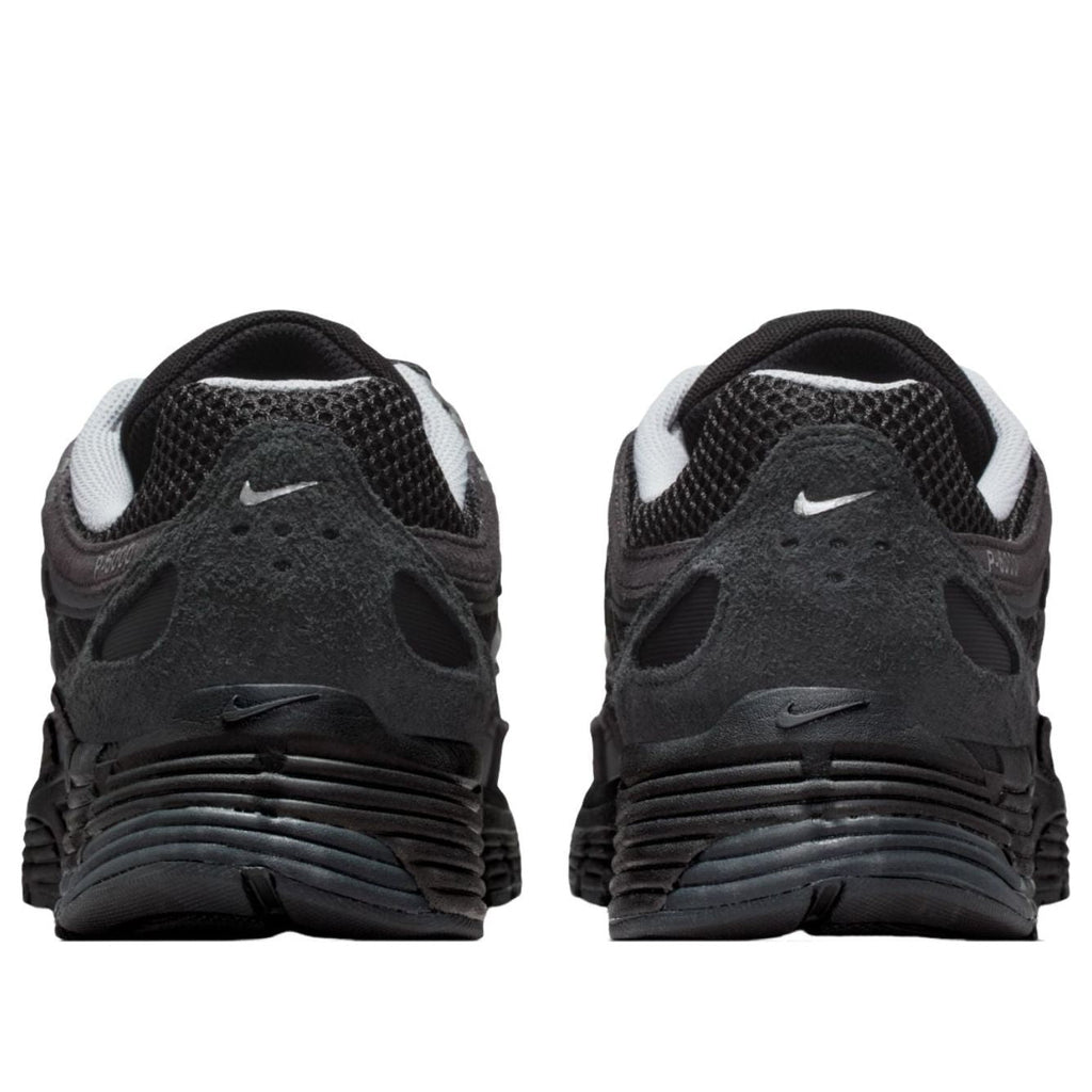 Nike P-6000 Suede Anthracite Black Chrome Metallic Silver