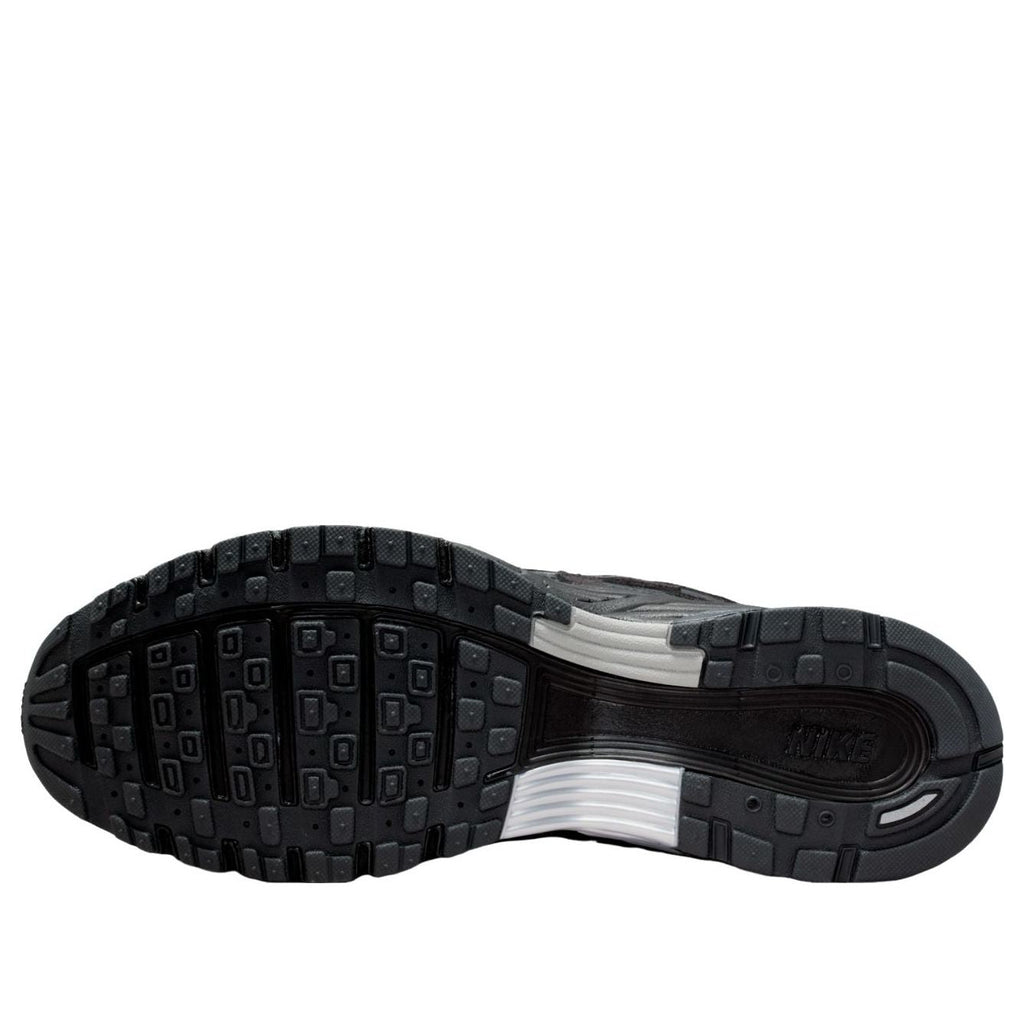 Nike P-6000 Suede Anthracite Black Chrome Metallic Silver