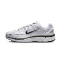 Nike P-6000 White Metallic Silver Black