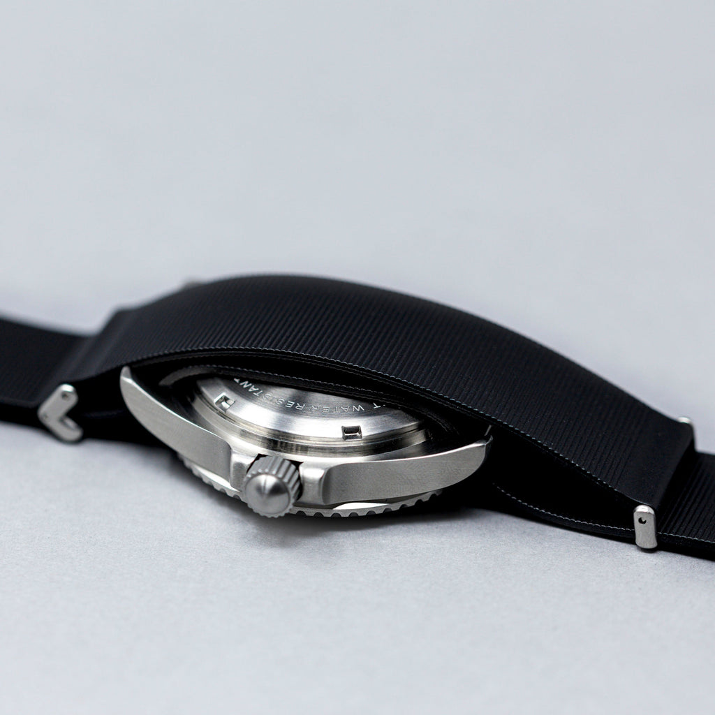 'Atlantic' Dive Watch (40mm) | Deep Night NATO