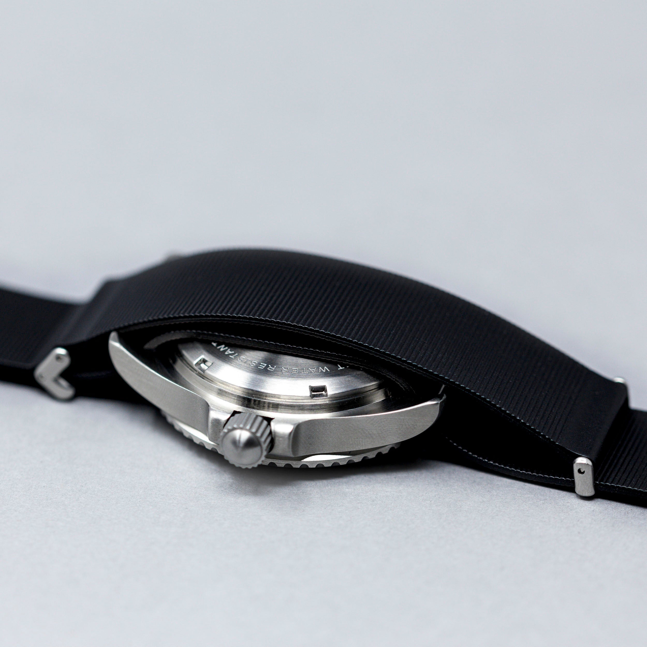 'Atlantic' Dive Watch (40mm) | Deep Night NATO