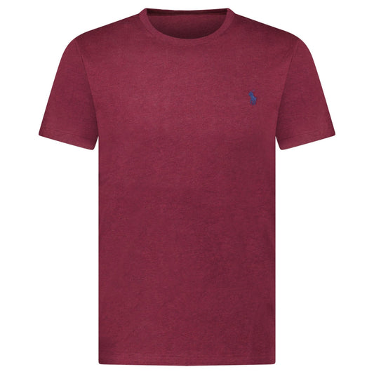 Polo Ralph Lauren Custom Slim Fit T-Shirt in Burgundy
