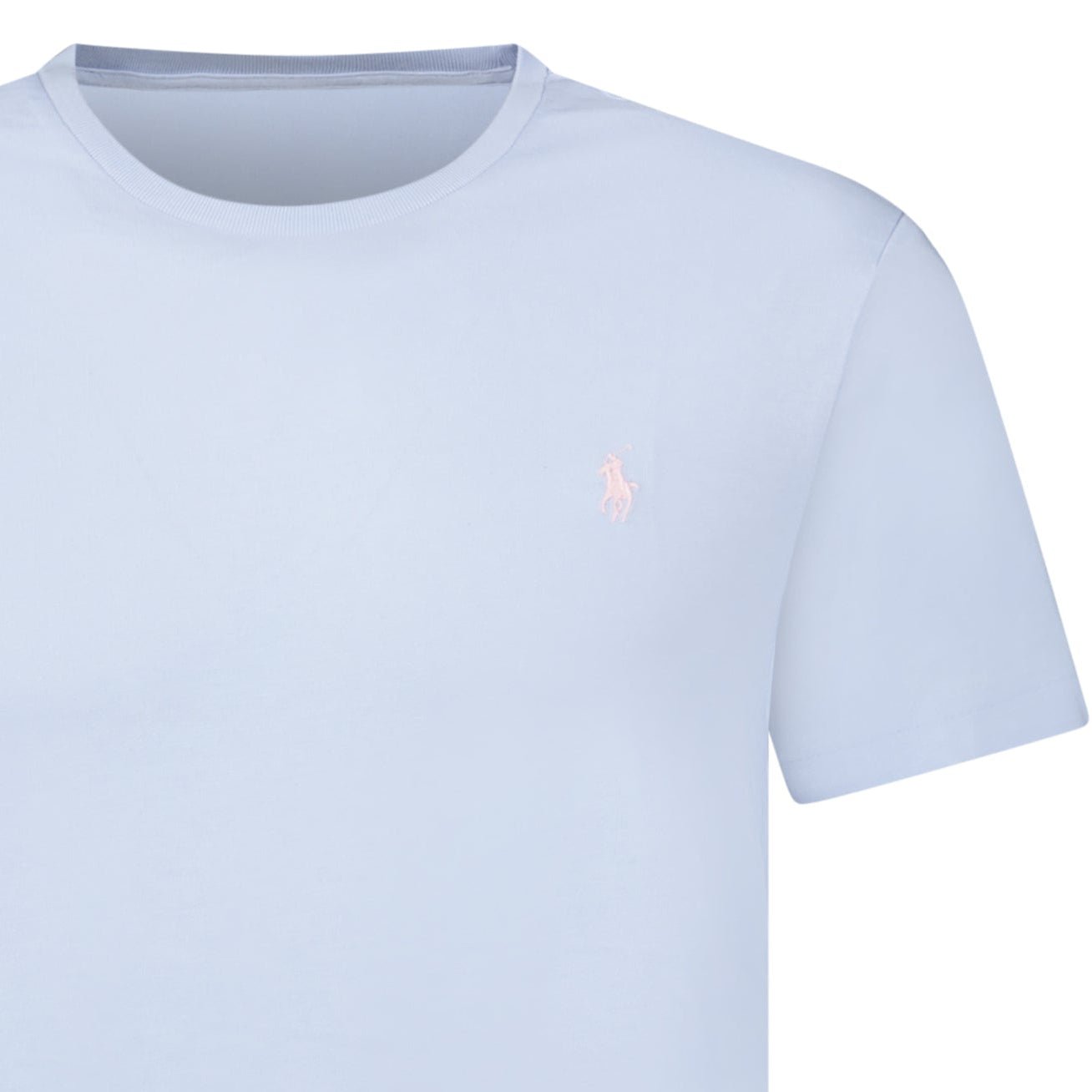 Polo Ralph Lauren Custom Slim Fit T-Shirt in Light Blue