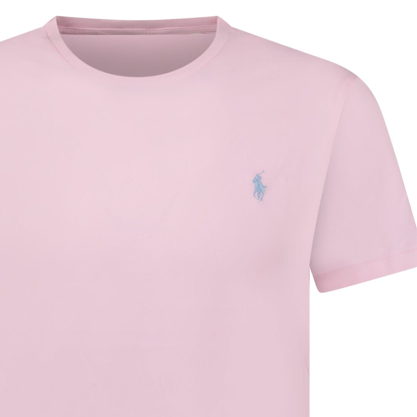 Polo Ralph Lauren Custom Slim Fit T-Shirt in Light Pink