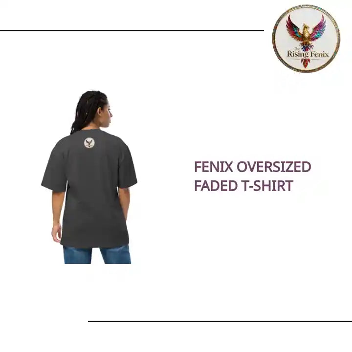 Fenix Oversized faded t-shirt by@Outfy