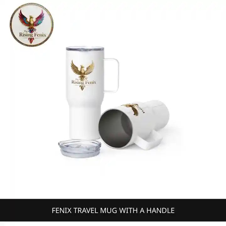Fenix Travel Mug with a Handle by@Outfy