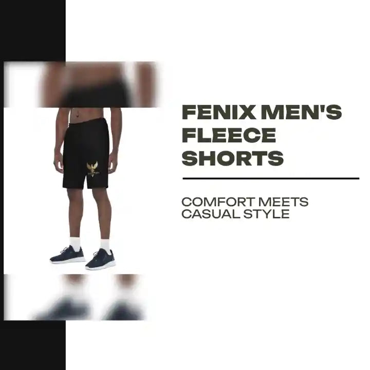 Fenix Men's Fleece Shorts by@Outfy