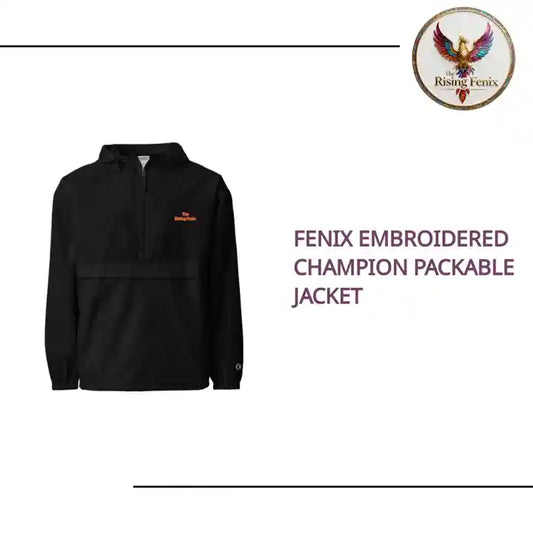 Fenix Embroidered Champion Packable Jacket by@Outfy