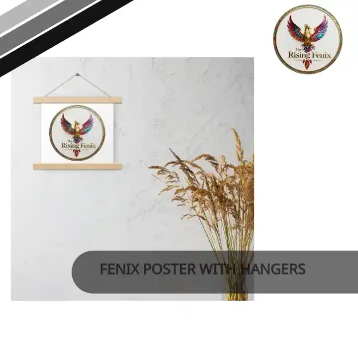 Fenix Poster with hangers by@Outfy