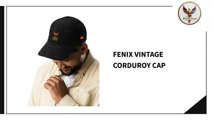 Fenix Vintage corduroy cap by@Outfy