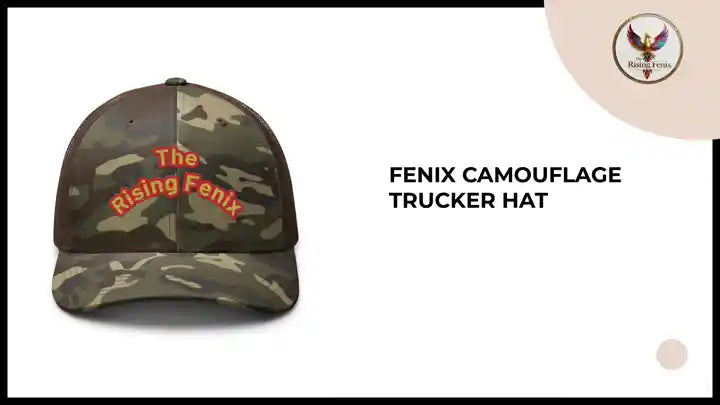 Fenix Camouflage trucker hat by@Outfy