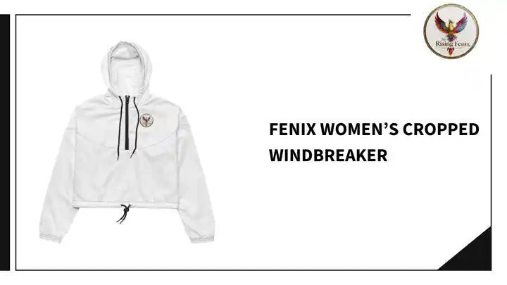 Fenix Women&rsquo;s cropped windbreaker by@Outfy