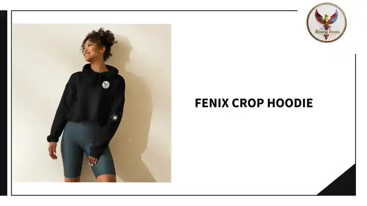 Fenix Crop Hoodie by@Outfy