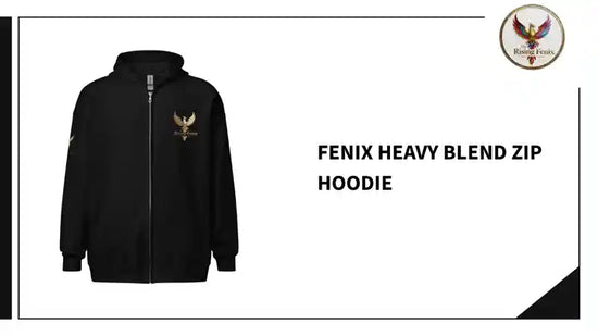 Fenix Heavy Blend Zip Hoodie by@Outfy