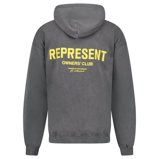 Represent Owners Club Hoodie Vintage Grey