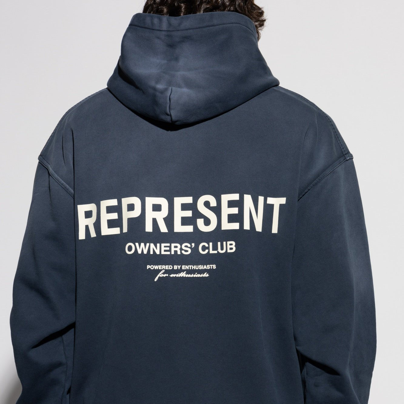 Represent Owners Club Hoodie Vintage Midnight Navy