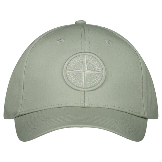 Stone Island Baseball Cap in Sage
