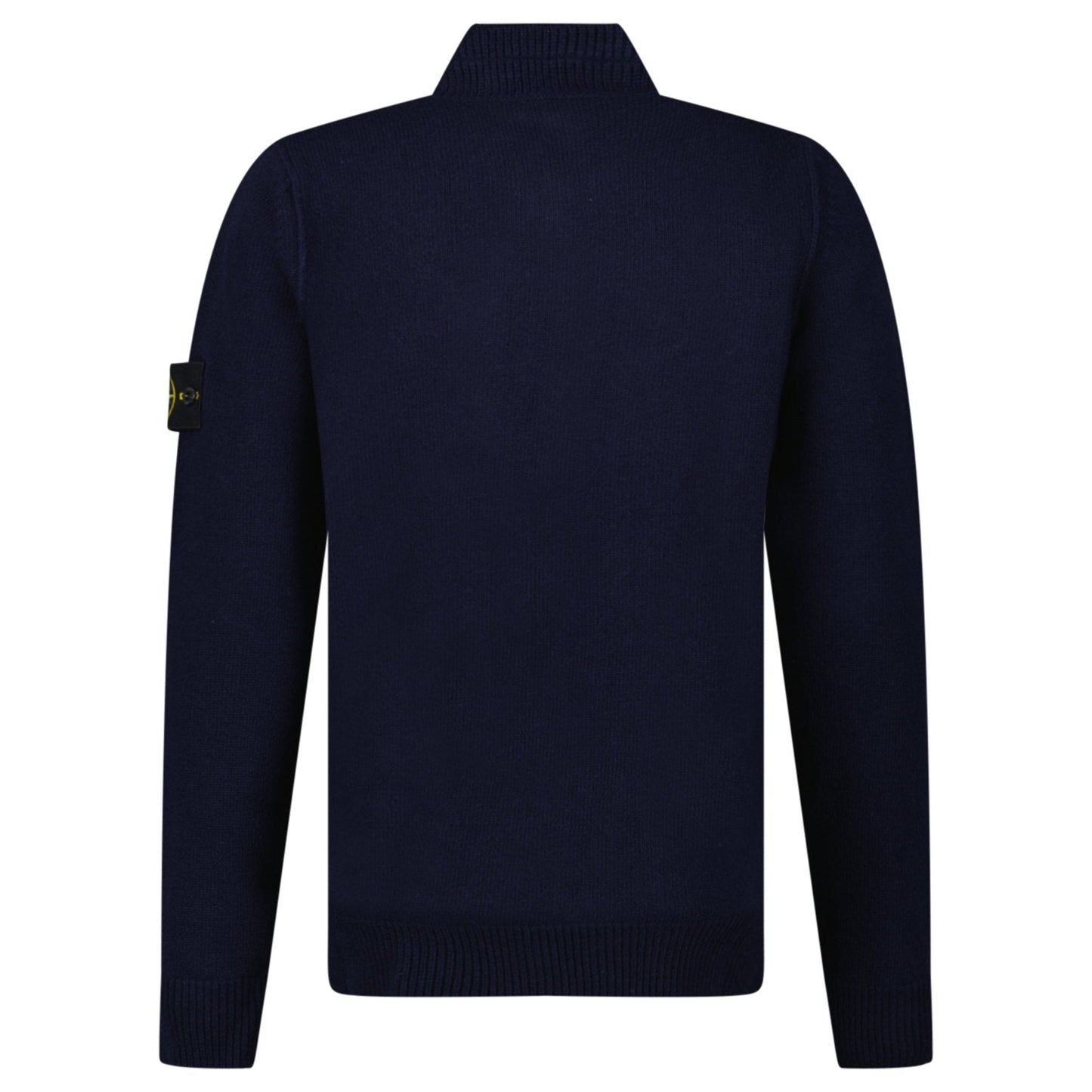 Stone Island Half-Zip Jumper in Navy