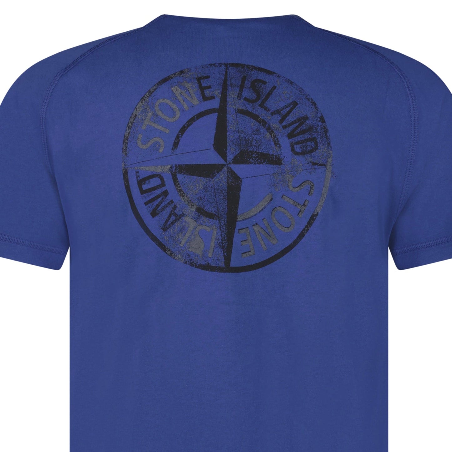 Stone Island 'Institutional One' Print T-Shirt in Marine Blue