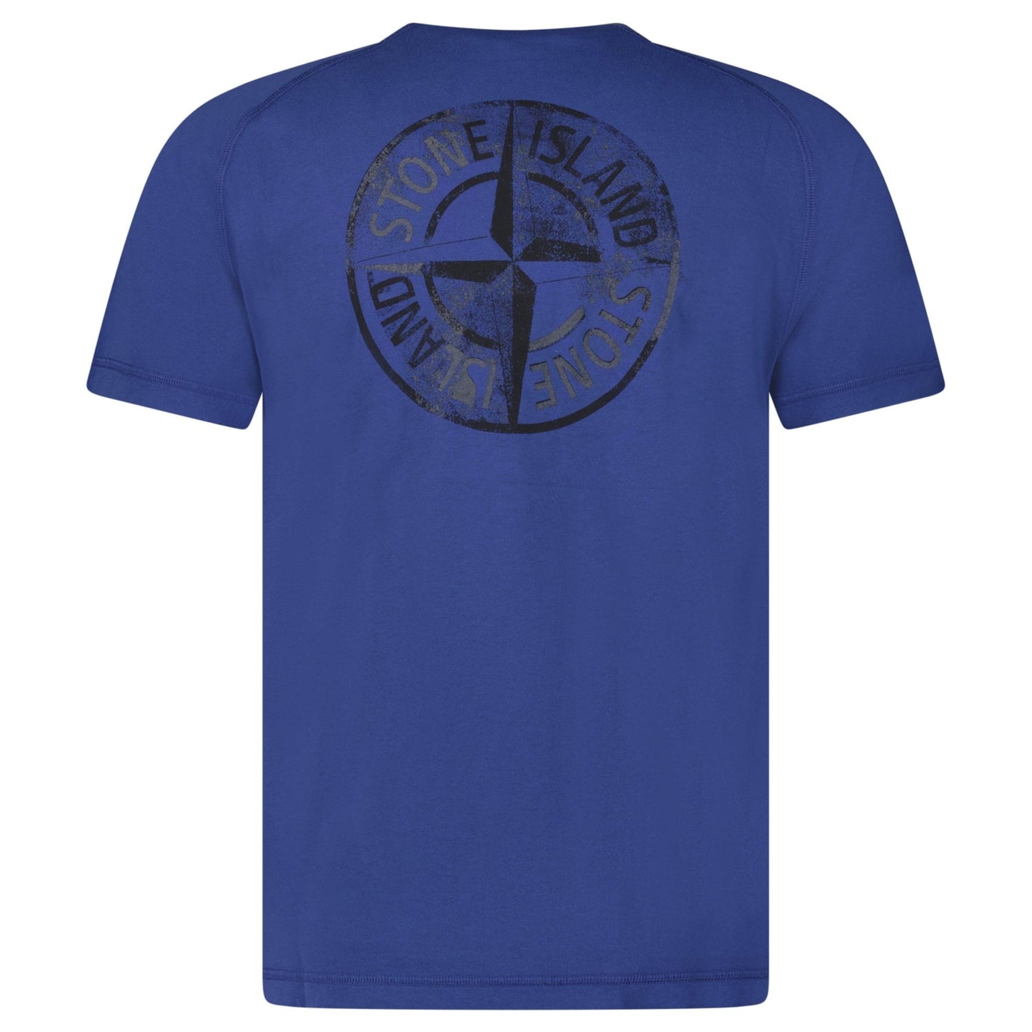 Stone Island 'Institutional One' Print T-Shirt in Marine Blue