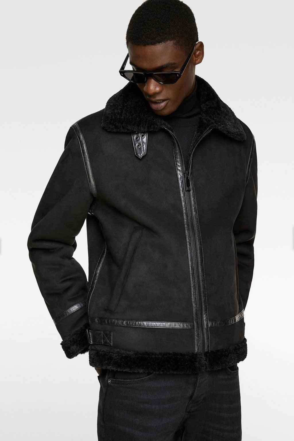 Suede Lapel Jacket – Soft Winter Coat with Casual Elegance in Solid Colors