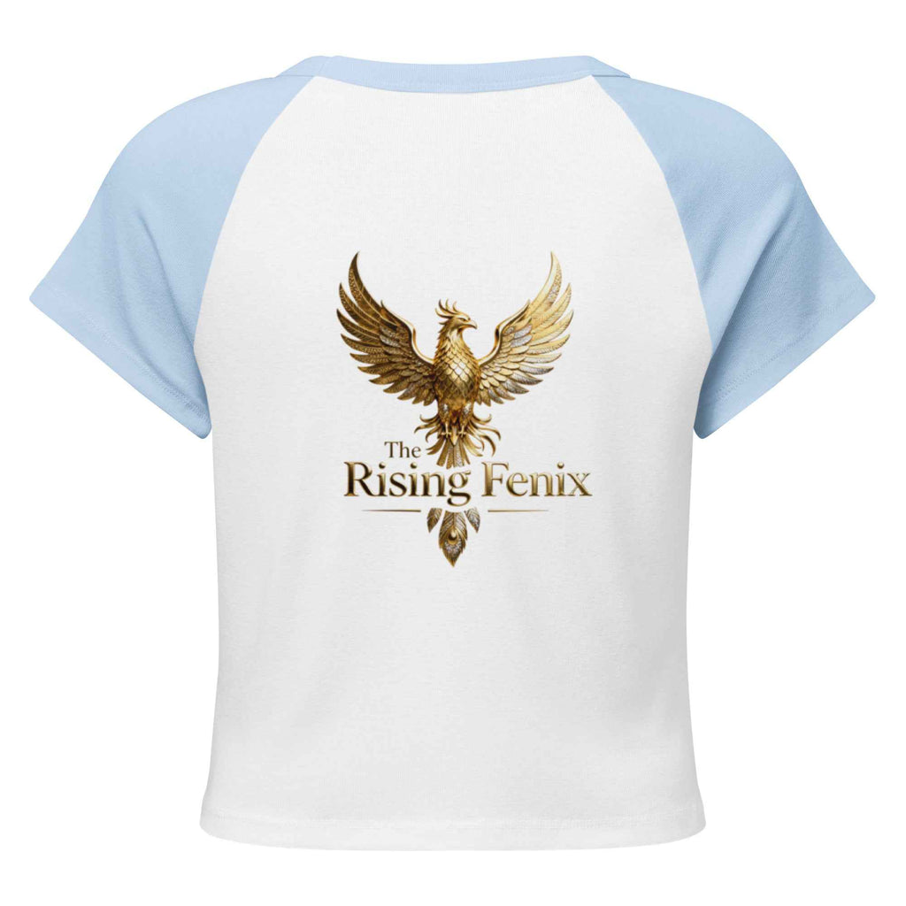 Fenix Women’s micro rib raglan baby tee